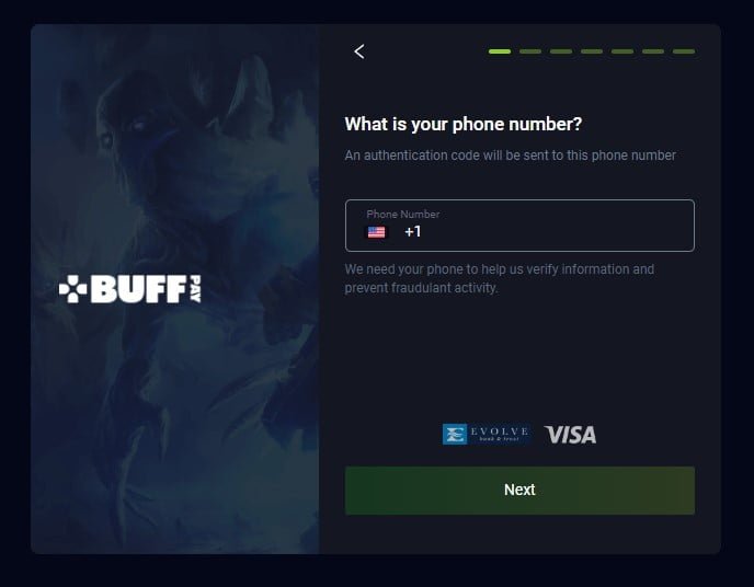 Аккаунты BuffPay USA саморег 3 купить аккаунт BuffPay