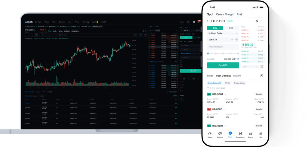Аккаунты Huobi EU саморег