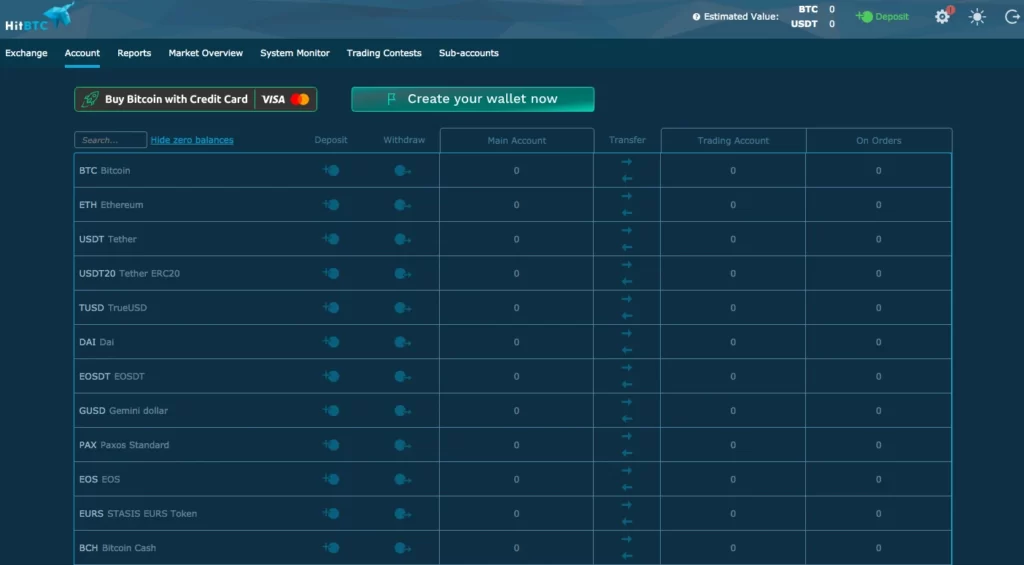 Аккаунты HitBTC EU саморег 5 Аккаунты HitBTC EU саморег