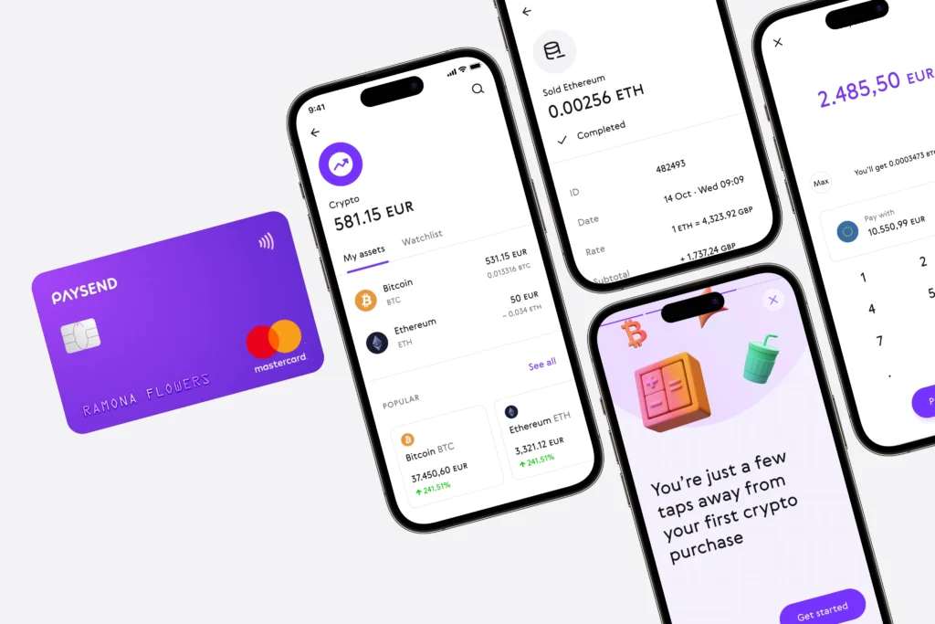 Аккаунты Paysend EU саморег